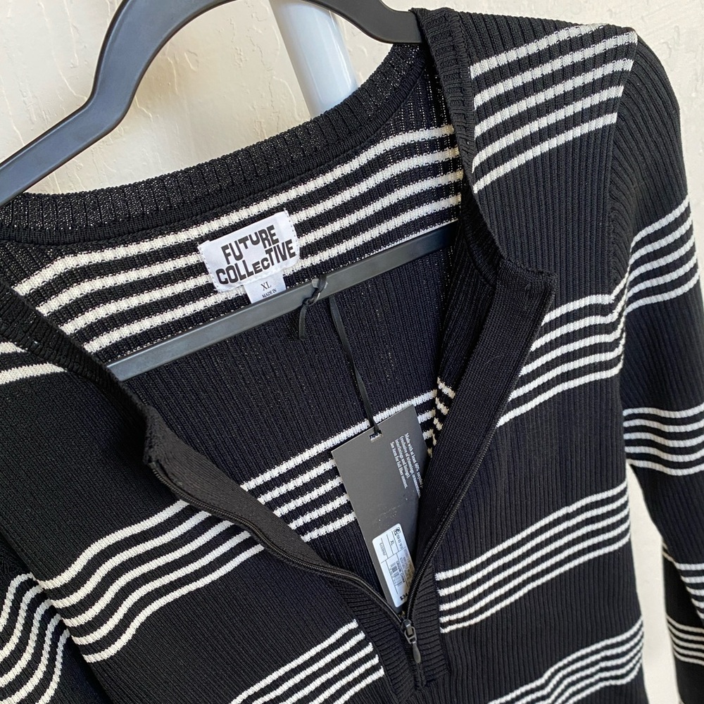 Future Collective Ribbed Tunic Sweater - Picture 5 of 8